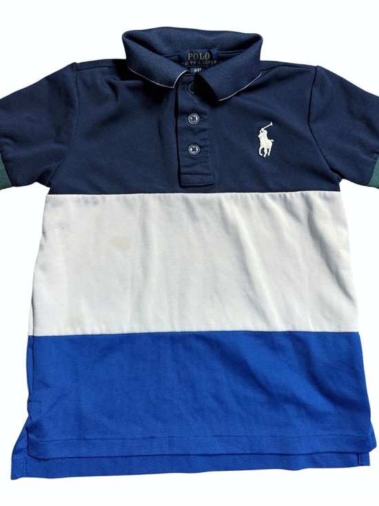 Polo Ralph Lauren Other - Polo by Ralph Lauren Navy White Royal Blue Colorblock Polo